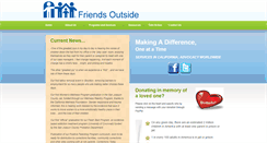 Desktop Screenshot of friendsoutside.org